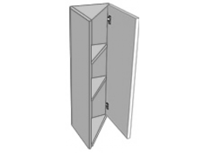 30 Degree Medium Angled Wall Unit 400 Door